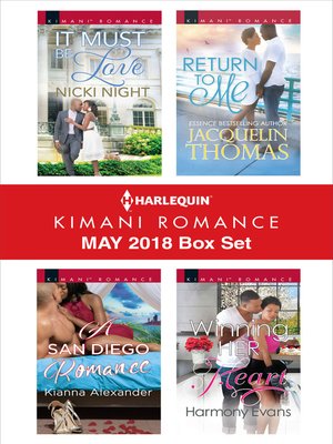 cover image of Harlequin Kimani Romance May 2018 Box Set
